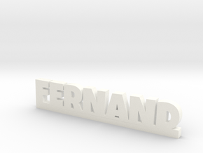 FERNAND Lucky in White Processed Versatile Plastic