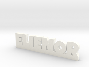 ELIENOR Lucky in White Processed Versatile Plastic