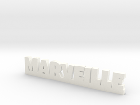 MARVEILLE Lucky in White Processed Versatile Plastic