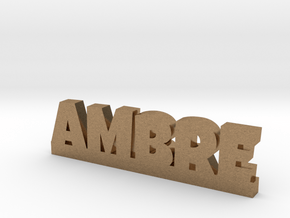 AMBRE Lucky in Natural Brass