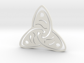 Rune Symbol  in White Natural Versatile Plastic