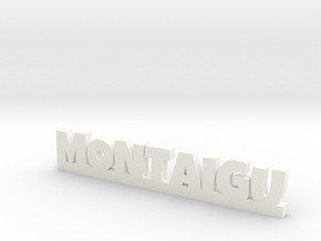 MONTAIGU Lucky in White Processed Versatile Plastic