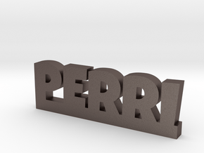 PERRI Lucky in Polished Bronzed Silver Steel