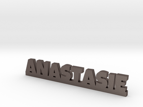 ANASTASIE Lucky in Polished Bronzed Silver Steel