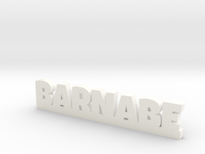 BARNABE Lucky in White Processed Versatile Plastic