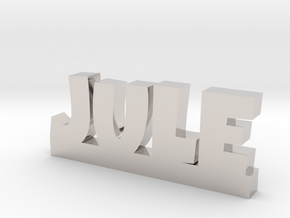 JULE Lucky in Rhodium Plated Brass