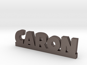 CARON Lucky in Polished Bronzed Silver Steel