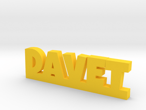 DAVET Lucky in Yellow Processed Versatile Plastic
