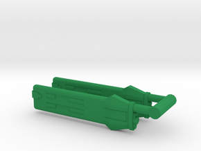 KWA Type A Klingon Warp Nacelle in Green Processed Versatile Plastic