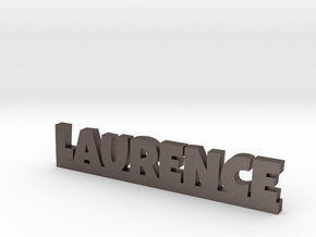 LAURENCE Lucky in Polished Bronzed Silver Steel