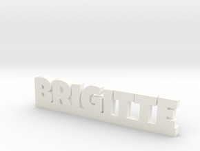 BRIGITTE Lucky in White Processed Versatile Plastic