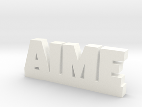 AIME Lucky in White Processed Versatile Plastic