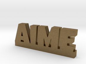 AIME Lucky in Natural Bronze