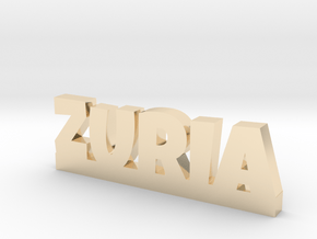 ZURIA Lucky in 14k Gold Plated Brass