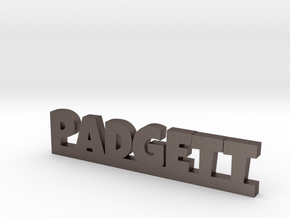 PADGETT Lucky in Polished Bronzed Silver Steel