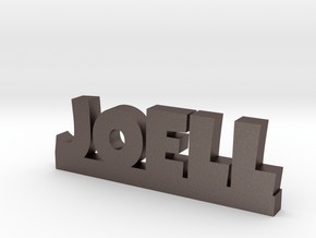 JOELL Lucky in Polished Bronzed Silver Steel