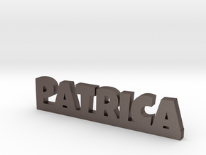 PATRICA Lucky in Polished Bronzed Silver Steel