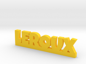 LEROUX Lucky in Yellow Processed Versatile Plastic