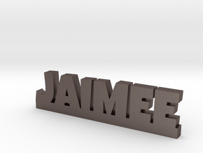 JAIMEE Lucky in Polished Bronzed Silver Steel