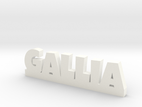 GALLIA Lucky in White Processed Versatile Plastic