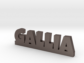 GALLIA Lucky in Polished Bronzed Silver Steel