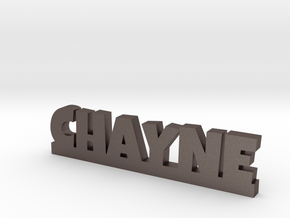 CHAYNE Lucky in Polished Bronzed Silver Steel