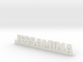 JESSAMINA Lucky in White Processed Versatile Plastic