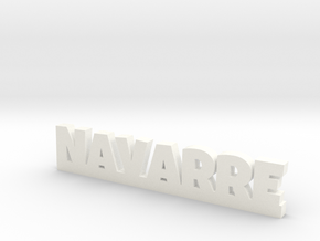 NAVARRE Lucky in White Processed Versatile Plastic