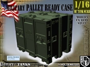 1-16 MM08 Pallet Ready Case in Green Processed Versatile Plastic
