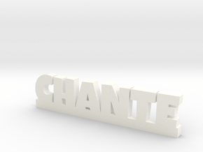 CHANTE Lucky in White Processed Versatile Plastic