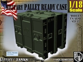 1-18 MM08 Pallet Ready Case in Green Processed Versatile Plastic