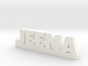 JEENA Lucky in White Processed Versatile Plastic