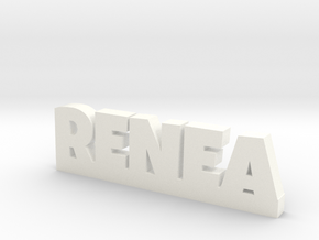RENEA Lucky in White Processed Versatile Plastic