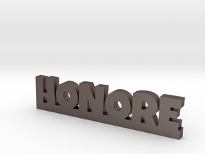HONORE Lucky in Polished Bronzed Silver Steel