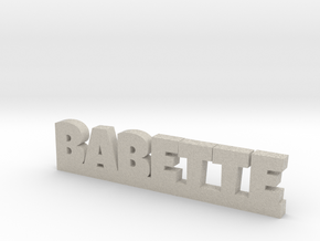 BABETTE Lucky in Natural Sandstone
