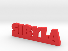 SIBYLA Lucky in Red Processed Versatile Plastic