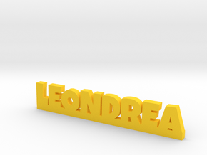 LEONDREA Lucky in Yellow Processed Versatile Plastic