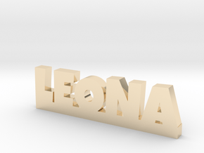 LEONA Lucky in 14k Gold Plated Brass