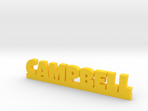 CAMPBELL Lucky in Yellow Processed Versatile Plastic