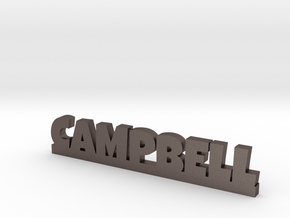 CAMPBELL Lucky in Polished Bronzed Silver Steel