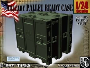 1-24 MM08 Pallet Ready Case in Green Processed Versatile Plastic