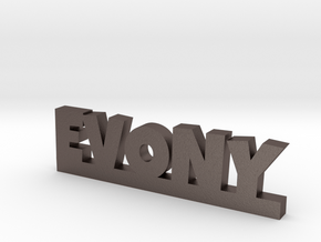 EVONY Lucky in Polished Bronzed Silver Steel