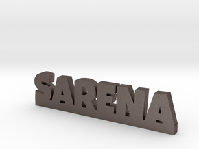 SARENA Lucky in Polished Bronzed Silver Steel