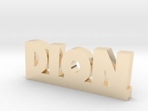 DION Lucky in 14k Gold Plated Brass
