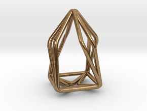 House Enmotion Pendant in Natural Brass