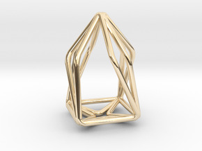 House Enmotion Pendant in 14K Yellow Gold