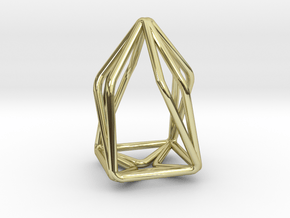 House Enmotion Pendant in 18k Gold Plated Brass