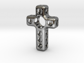 Croce Fusion in Fine Detail Polished Silver