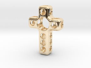Croce Fusion in 14K Yellow Gold