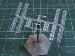 1/1400 NASA International Space Station ISS in Smooth Fine Detail Plastic